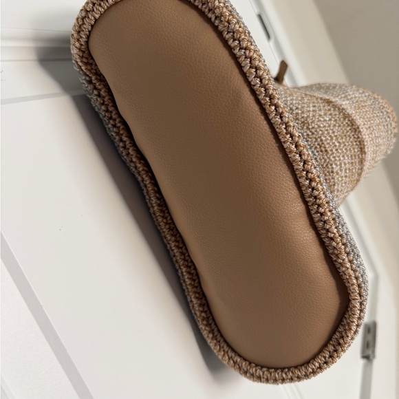 The Sak Sequoia Hobo Bag - Tan and Cream Stripes - Picture 3 of 12